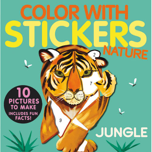 Color With Stickers Jungle Activity Book