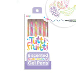 Tutti Fruitti | Scented Multi-Colored Gel Pens 3+ - 6