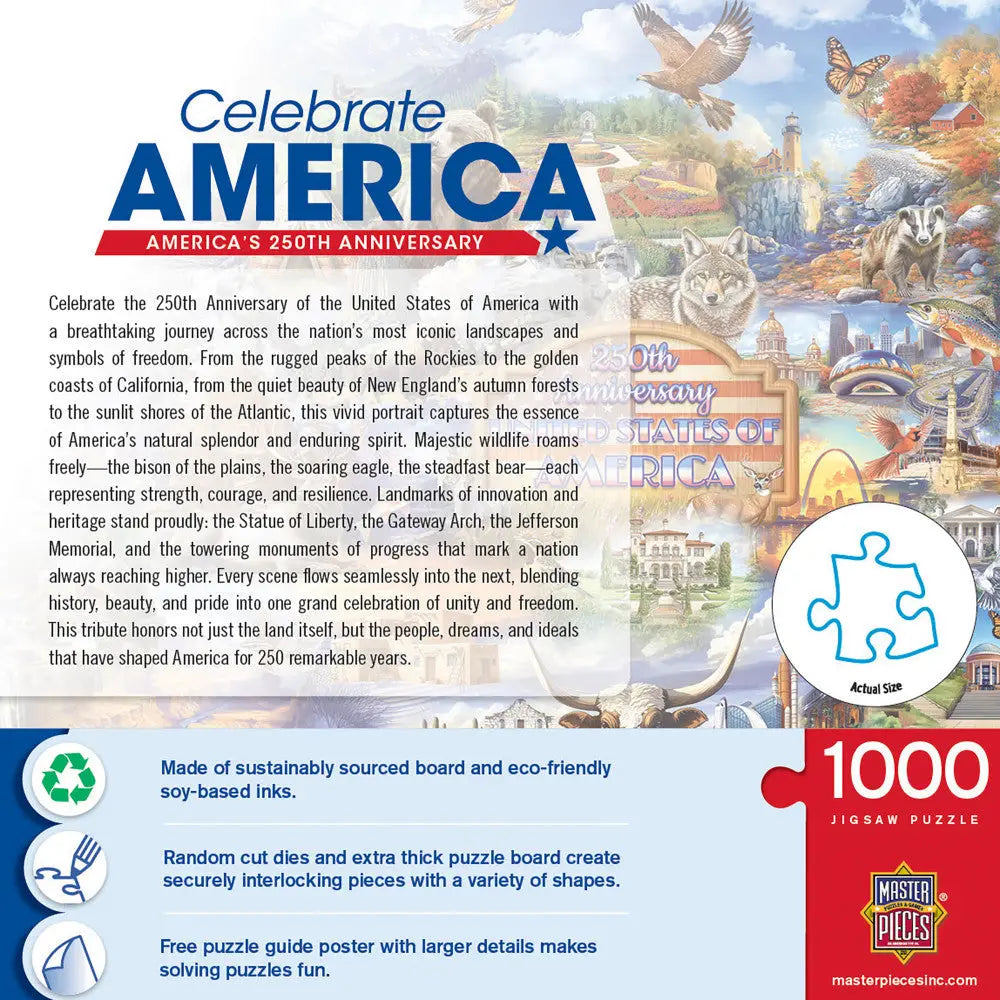 Puzzle | Celebrate America - America's 250th Anniversary 1000 - 3