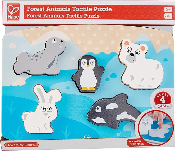 Polar Animal Tactile Puzzle +2