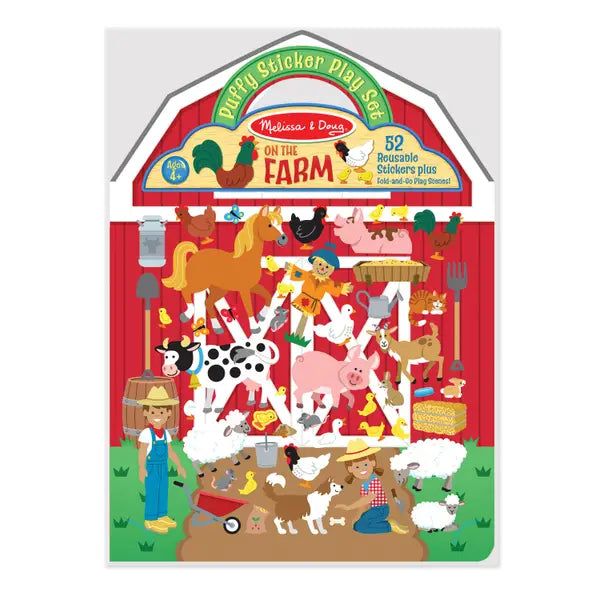 Puffy Stickers Farm Activity Book
