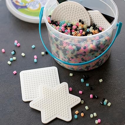 Perler Small Bucket- Glow In The Dark For Ages 6+