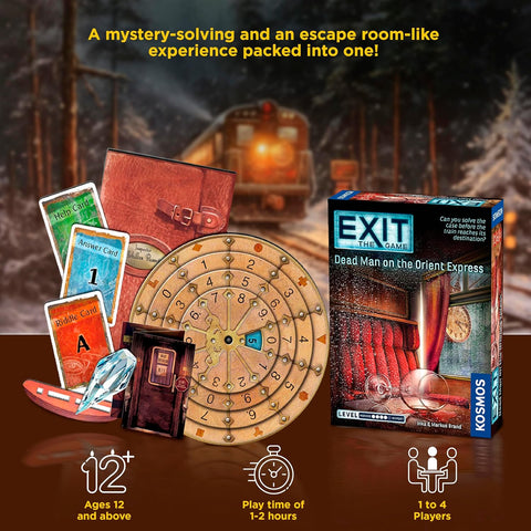 EXIT: DEAD MAN ON THE ORIENT EXPRESS 1-4 PLAYERS 12+