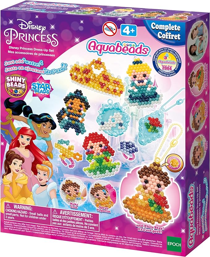 Aqua Beads Disney Princess Dress up Set