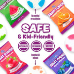 Tub Works | Fruit Fusion|  Shower Steamers For Kids | Variety 12 Pack - 6
