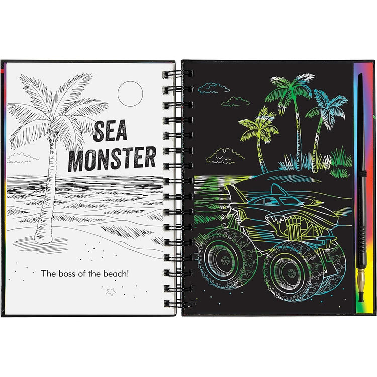 Scratch and Sketch | Extreme Monster Trucks
