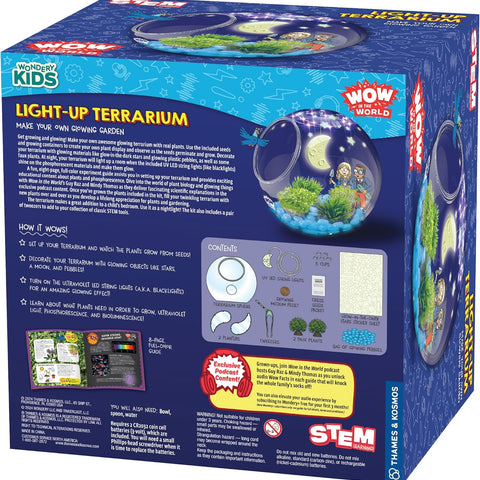 Wow In The World Light-Up Terrarium For Ages 6+