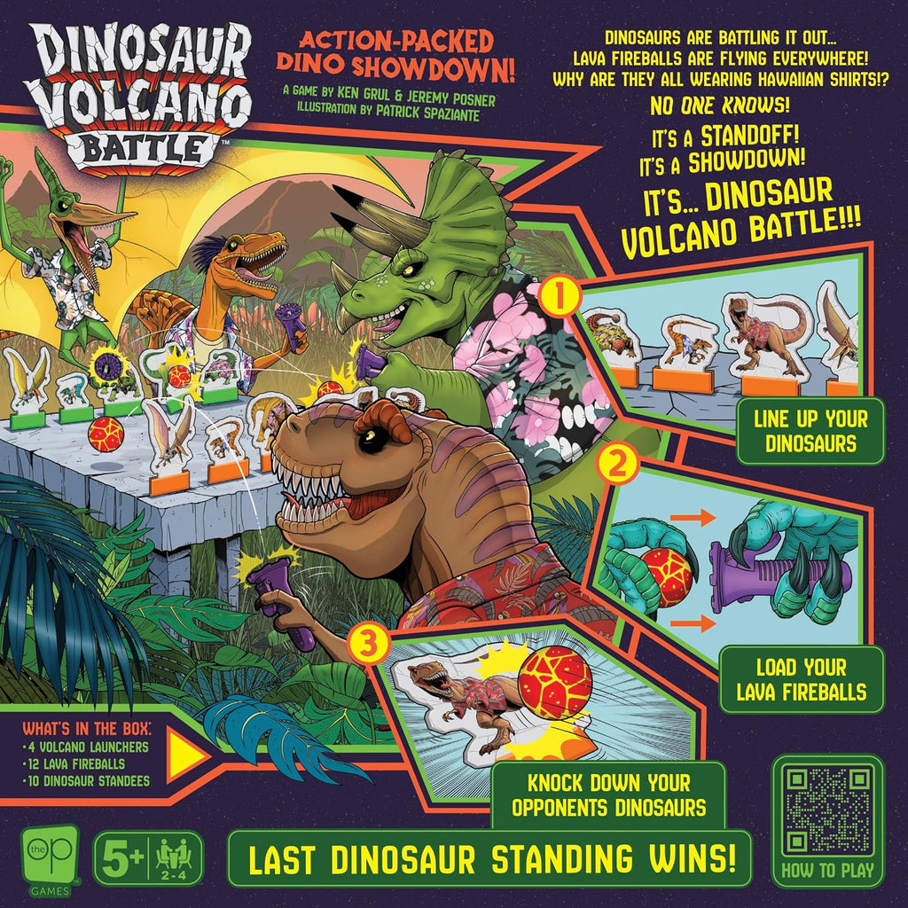 Dinosaur Volcano Battle Game 5+ - 10