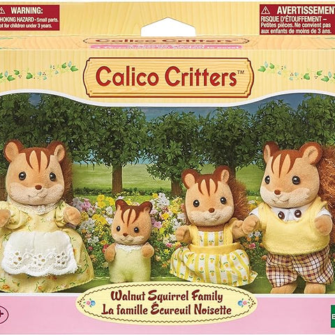 Calico Critter Chipmunk/Squirrel Family