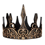 Medieval Crown, Gold/Black  Dressup