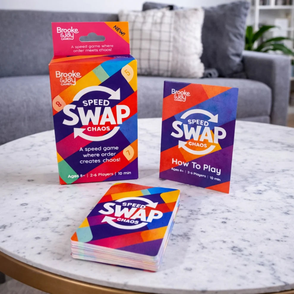 Speed Swap Chaos Card Game 8+ - 2