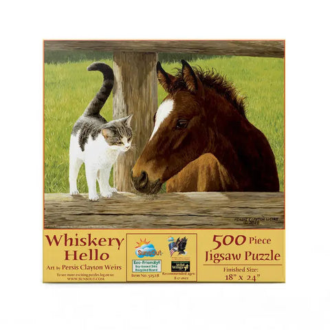 Whiskey Hello 500 Pc Puzzle