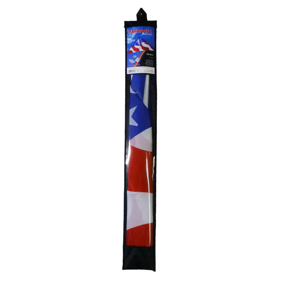 Kite | Patriotic Delta Kite 57" - 4