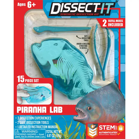 Dissect-It Piranha Lab For Ages 6+