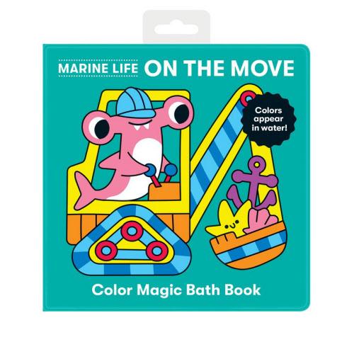 Color Magic Bath Book Marine Life On The Move For Ages 1+