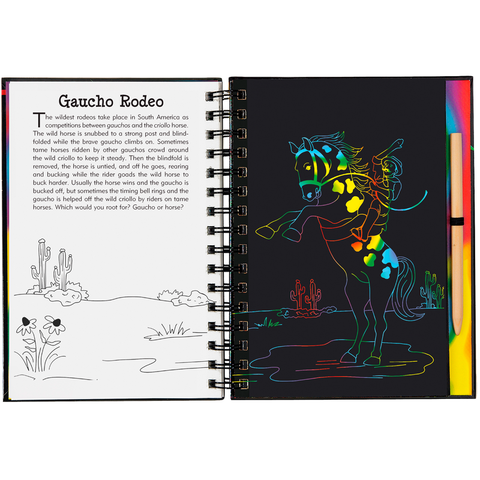 Scratch & Sketch | Horses 5+ - 1