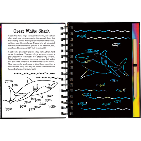 Scratch & Sketch | Sharks 5+ - 1