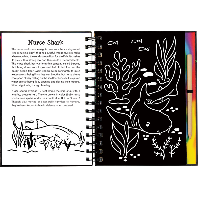 Scratch & Sketch | Sharks 5+ - 3