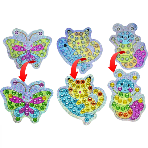 Big Gem Painting Sticker Craft Kit