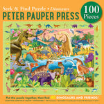 Dinosaurs | Seek & Find 100-Piece Jigsaw Puzzle - 2