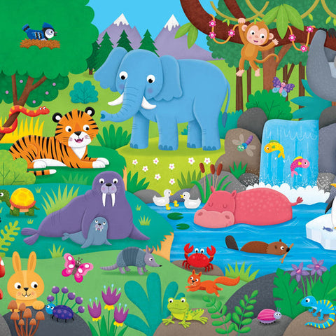 Animal Kingdom | Floor Puzzle 48PC - 1
