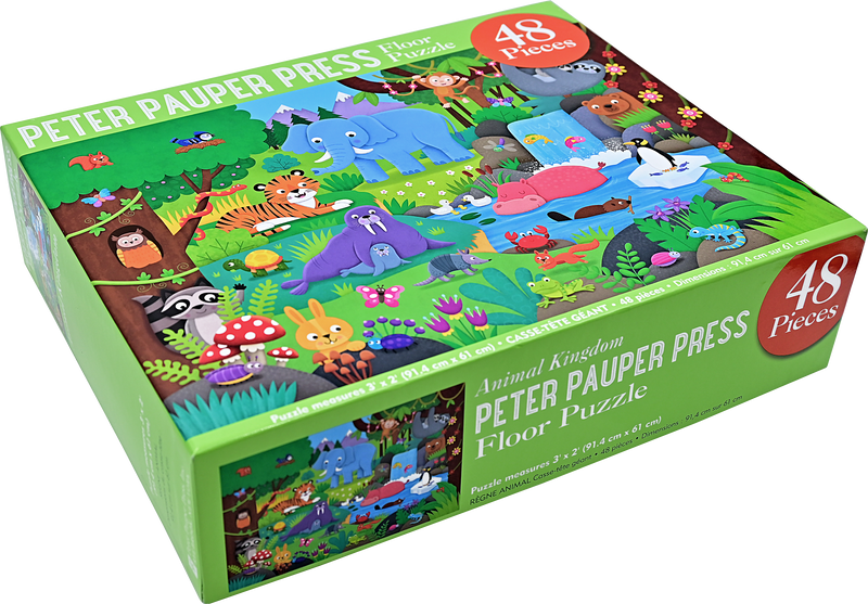 Animal Kingdom | Floor Puzzle 48PC - 3