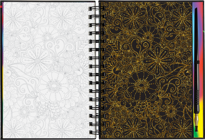 Scratch & Sketch | Extreme Flowers 8+ - 2