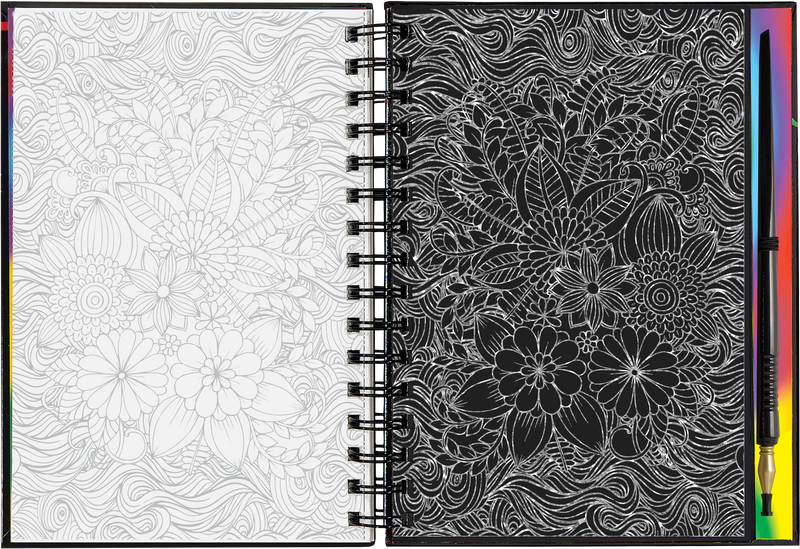 Scratch & Sketch | Extreme Flowers 8+ - 3