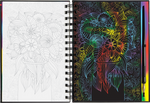 Scratch & Sketch | Extreme Flowers 8+ - 4