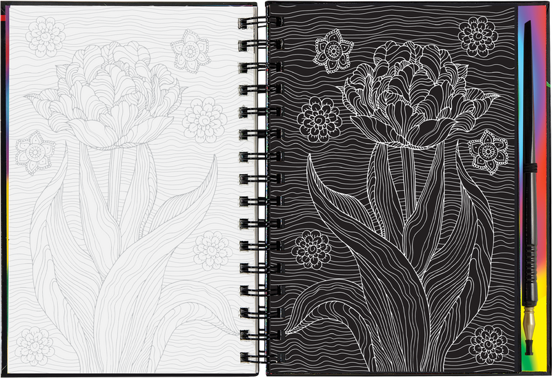 Scratch & Sketch | Extreme Flowers 8+ - 6