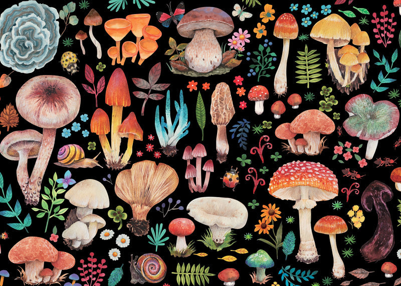 Mushrooms | 1000 Piece Jigsaw Puzzle - 2