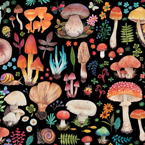 Mushrooms | 1000 Piece Jigsaw Puzzle - 1