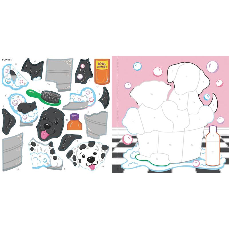 My First Color By Sticker Book | Pets 4+ - 2