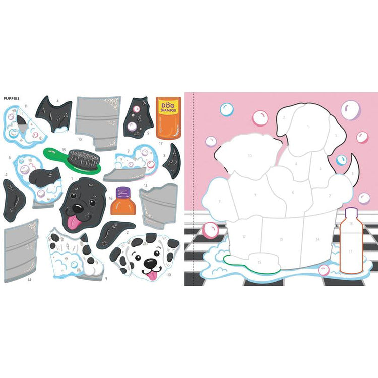 My First Color By Sticker Book | Pets 4+ - 2