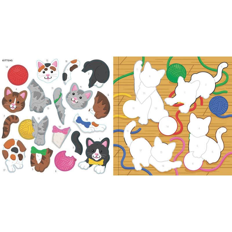 My First Color By Sticker Book | Pets 4+ - 3