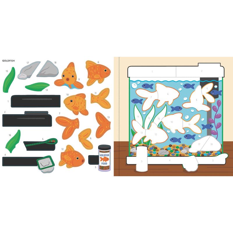 My First Color By Sticker Book | Pets 4+ - 4