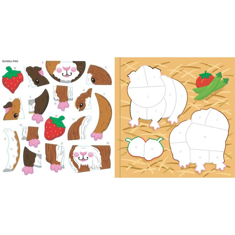 My First Color By Sticker Book | Pets 4+ - 5