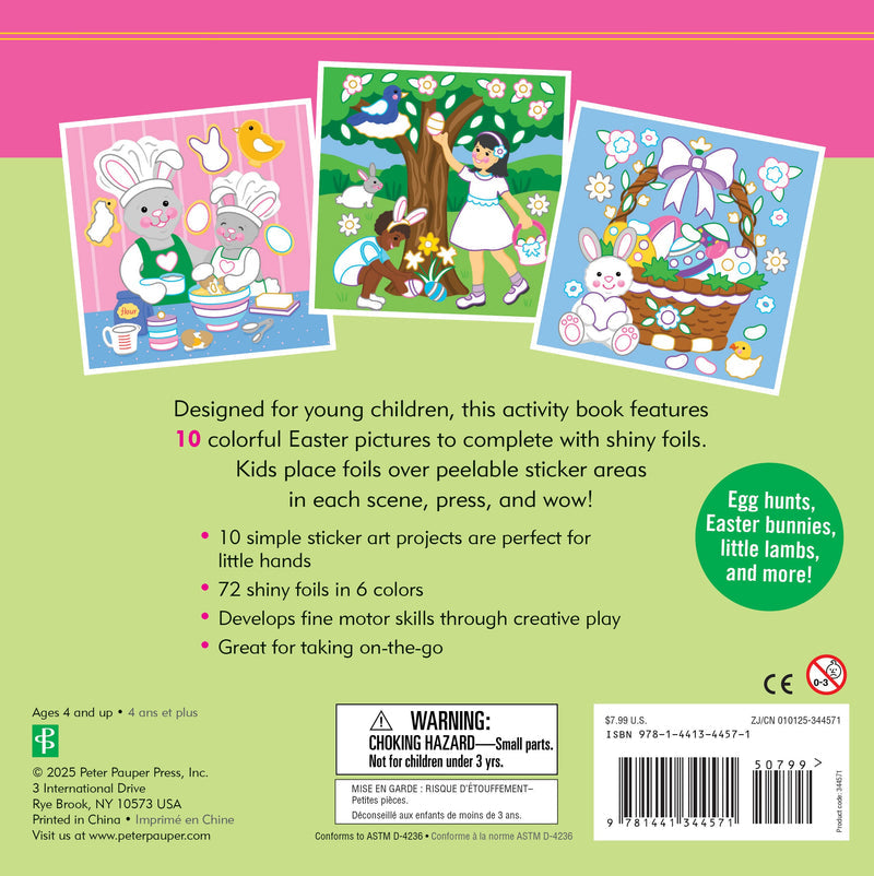 Color By Foil Sticker Book | Easter - CR Toys