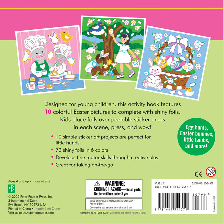 Color By Foil Sticker Book | Easter - CR Toys