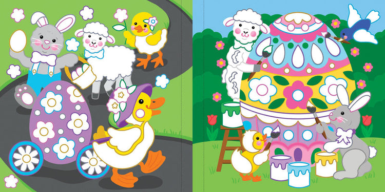 Color By Foil Sticker Book | Easter - CR Toys