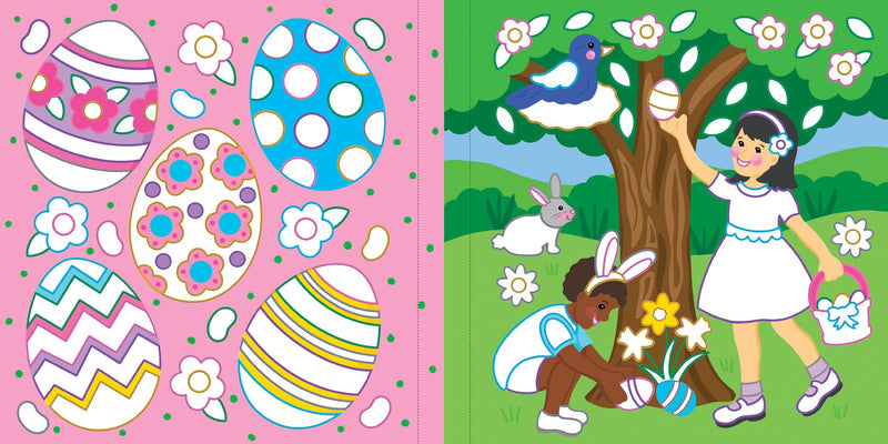 Color By Foil Sticker Book | Easter - CR Toys