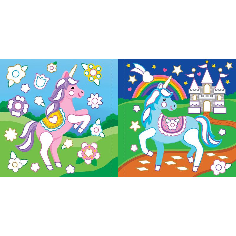 Color By Foil Sticker Book | Unicorns 4+ - 4