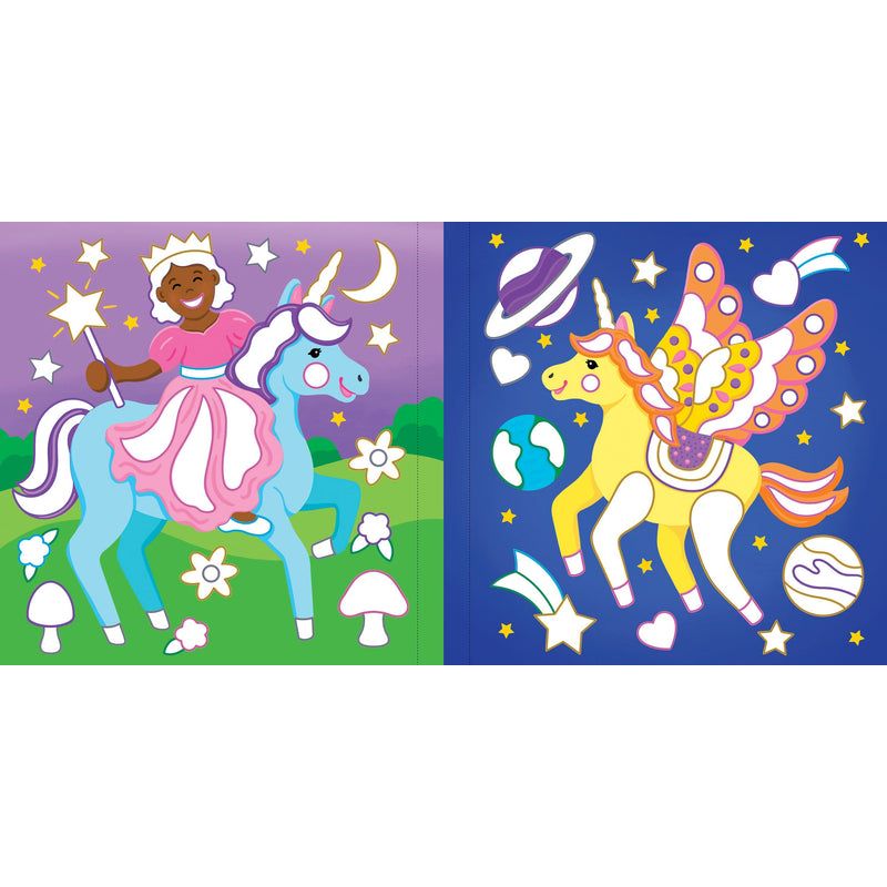 Color By Foil Sticker Book | Unicorns 4+ - 5