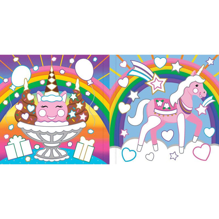 Color By Foil Sticker Book | Unicorns 4+ - 6