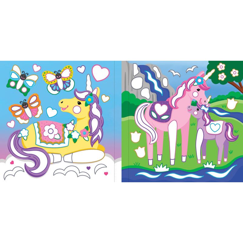 Color By Foil Sticker Book | Unicorns 4+ - 7