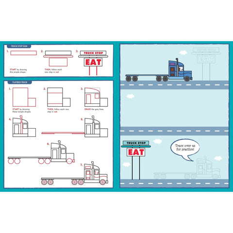 Learn to Draw | Cars, Trucks & Trains