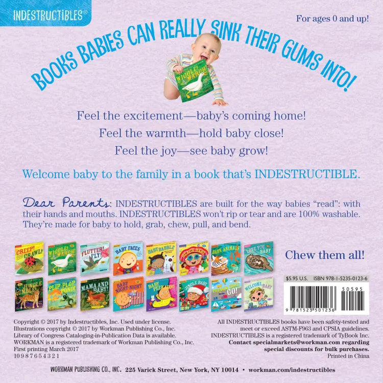 Indestructibles | Welcome Baby 0+ - 6