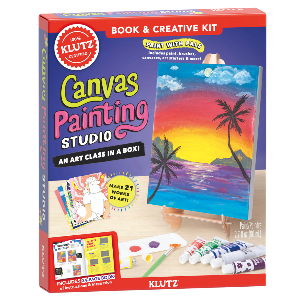 Klutz Canvas Painting Studio For Ages 8+