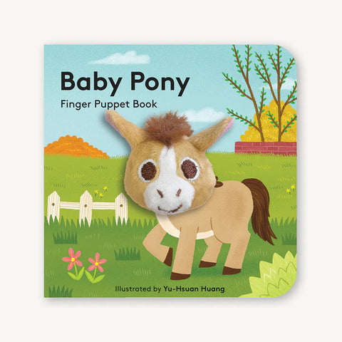 Baby Pony: Finger Puppet Book - CR Toys