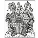 Magic Painting Book | Fairy Palaces